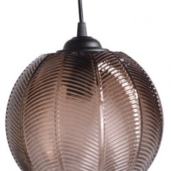 Avide Κρεμαστό Φωτιστικό Οροφής Charlotte Brown 1xE27