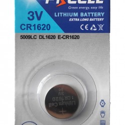 Pkcell Κουμπί Λιθίου CR1620-1B (1τμχ)