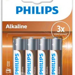 Philips Eco Αλκαλική LR6 AA (4 τμχ)