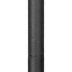 Avide Εξωτερικό Φωτιστικό Κολώνα Mateo-XL 122cm 1xE27 IP44 Μαύρο