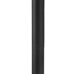 Avide Εξωτερικό Φωτιστικό Κολώνα Aria 100cm 1xE27 IP44 Μαύρο