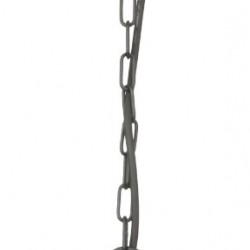 Avide Εξωτερικό Φωτιστικό Οροφής Blake 1xE27 82.5cm IP44 Μαύρο