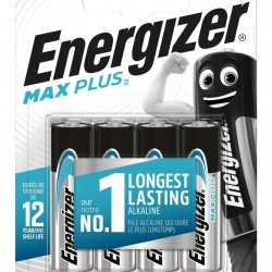 Energizer Max Plus Alkaline Μπαταρία ΑΑ (4 τμχ)