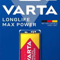 Varta Longlife Max 9V  6LR61 (1τμχ)