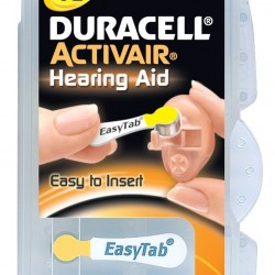 Duracell Activair Βαρηκοΐας DA10 (6τμχ)