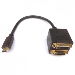 Splitter HDMI σε 2xDVI Aculine AD-042