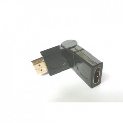Αντάπτορας HDMI M/F 180 Μοιρών Aculine AD-037
