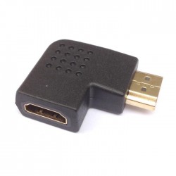 Αντάπτορας HDMI M/F 90 Μοιρών Aculine AD-030