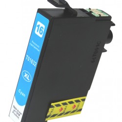Συμβατό Inkjet για Epson, T1632, 11.6ml, κυανό
