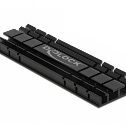DELOCK Ψύκτρα 70 mm flat για M.2 συσκευές, μαύρη