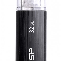 SILICON POWER USB Flash Drive Ultima U02, 32GB, USB 2.0, μαύρο