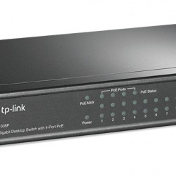 TP-LINK 8-Port Gigabit Desktop Switch TL-SG1008P, 4-Port PoE, Ver. 4.0