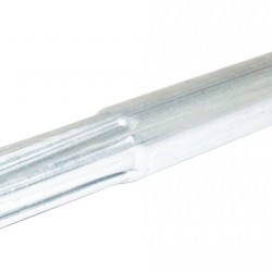 VIKAR μεταλλικός ιστός 22009, γαλβάνιζε, Φ38 x 1mm x 140cm, 3τμχ