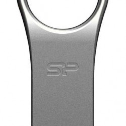 SILICON POWER USB Flash Drive Firma F80, 16GB, USB 2.0, ασημί