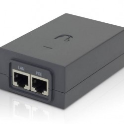 UBIQUITI Gigabit PoE Adapter POE-24-12W-G, 24V, 0.5A 12W, με power cable