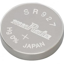 MURATA μπαταρία Silver Oxide για ρολόγια SR927, 1.55V, No395/399, 10τμχ