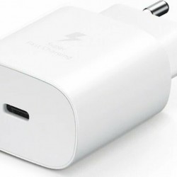 Samsung Φορτιστής Χωρίς Καλώδιο με Θύρα USB-C 25W Power Delivery Λευκός
