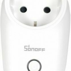 Sonoff S26 R2 Μονή Εξωτερική Πρίζα Ρεύματος Wi-Fi Λευκή