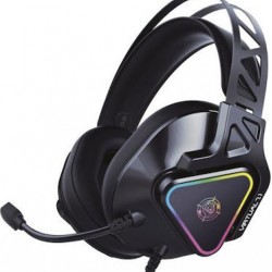 Zeroground Akechi Pro Over Ear Gaming Headset με σύνδεση USB